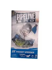 Pipeline Snow Tube 28 Inch - Sno Blue Air Penguin 1 Riders Pocket Speeder New