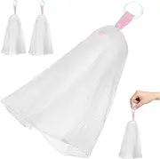 MOTHNUR Net Soap 3 Pack Soap Saver Easy to Use Drawstring Closure Space Saving
