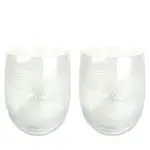 Michael Wainwright Panthera Clear Double Old-Fashioned Glass, Set of 2