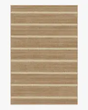 185' x 275' | Machine Washable Runner Rug | Kid & Pet Friendly | Indoor Rug | Malibu Natural Re-Jute Rug by Gray Malin | Ruggable