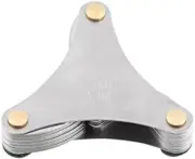 51Pcs Precision Thread Pitch Gauge Set, Screw Thread Measuring Tool for Internal