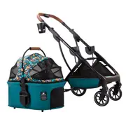 Leather Handle Pet Carrier & Stroller