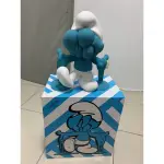 ARTLIFE @ BUSTART X STREAMS BUST SMURFFACE 藝術 融化 藍色小精靈