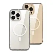 iPhone 15, 15 Pro Max, 15 Pro, and 15 Plus Clear Cases, Magnetic, Clear, Slim