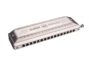 【金聲樂器】HOHNER New Super64 16孔半音階口琴