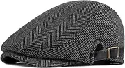 [HAMKVBPR] Men's Beret Hats Hat Men's Warm Duck Tongue Cap British Retro Beret Cap Dad Hat Mens Hat Flat Cap