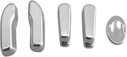 ATATNK Chrome Seat Adjust Switch Button Cover Trim Stickers Compatible for Subaru Forester 2025 Car Accessories
