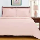 700 Thread Count 100% Egyptian Cotton Solid Duvet Cover & Pillow Sham Bed Set