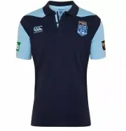 NSW Blues CCC 2020 State of Origin Players Media Polo Sizes S-4XL!
