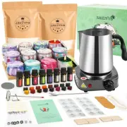 Candle Making Kit with Wax Melter, Candle Making Kit for Adults, Candle Kit -...