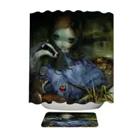 Fairytale Art Prints the Wind in the Willows Shower Curtain