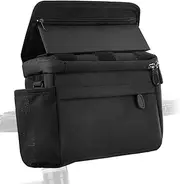 Bicycle Handlebar Bag Mountain Bike Bag with Screen Folding Phone Holder Mount