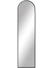 [Cooper & Co] Cindy Arched Leaning Wall Mirror 120cm in Black