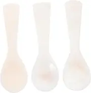 OKUMEYR Luxury Shell Spoon Set 3pcs Caviar Serving Utensils for Kitchen Restaurant
