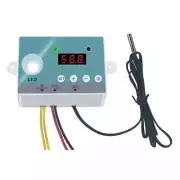 110V-220V WHT-01 Temperature Controller 0℃-99.9℃ Temperature Switch Monitor New