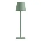 LED Table Lamp USB Rechargeable Dimmable Portable Desk Lamp (4000mAh Green)