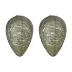 2 Pcs Wasp Nest Decoy Wasp Deterrent for Outdoor Hanging, Home and Garden B9U5