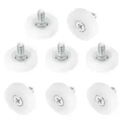 Pack of 8 Drawer Rollers Nylon Cabinet Drawer 26mm Pulley Replacement Wheels