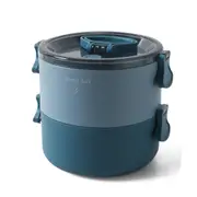 Microwave Lunch Box Leakproof Food Container Compartments Japanese Tableware 1600Ml