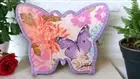 Purple Butterfly Kitchen Trivet - FREE SHIPPING