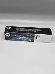 NEW HP 981X Black PageWide Cartridge (L0R12A) Warranty Exp MAY 2026