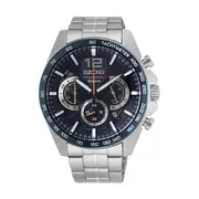 Seiko Men's Ssb345p in Silver