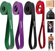 Fitness Bands, Premium Resistance Bands Set, Natural Latex Resistance Bands, Terra Band for Home Gym, Strength Training Equipment, Suit for Fitness, Pull-Ups Training, Strength Training