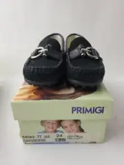 Primigi Toddler Girls Black Slip On Shoes Cassi Size 8C US 24EU