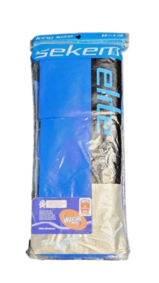 Kangaroos Sekem Elite AFL Kingsize 11-13 Royal Blue/White Sport Socks New
