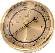 OFFSCH Portable Household Barometer with Dial Design Multi Use Weather Pressure Gauge for Home Indoor and Outdoor Use Accurate Analog Barometer for Weather Monitoring