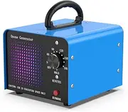 30000mg/h High Capacity Ozone Generator,Home and Commercial Ozone Machine Odor Removal for Car, Home, Smoke, Pet, etc (Blue)