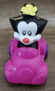 Hardee's Kid Meal Toy: ANIMANIACS - DOT in Pink Car