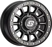 Sedona Sano Beadlock Wheel 14X7 4/110 5+2 (+10MM) Satin Black A21B-47011+10S