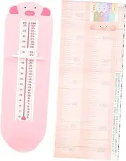 Toyvian 1 Set Growth Chart Stickers with Foot Measurement Tool Accurate Shoe Height Measurement for Rooms Easy to Use Cartoon Design for Nursery Decor