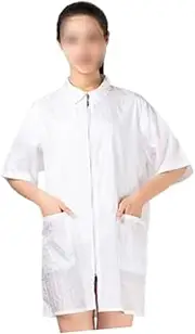 Ipetboom Women Men Hair Dye Soft Long Lasting Waterproof Turn-down Collar Easy to Clean Pocket