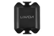 Lixada Speed and Cadence Sensor 2-in-1 Cycle Speed Cadence Sensor ANT+ BT Wireless RPM Sensor for Bicycle or Spin Bike IP67 Smart Bike Sensor for Accurate Speed and Cadence Measurement (Black)