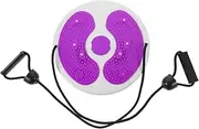 GANAZONO Waist Waist Twisting Disc Balance Board Appliances Dumbbells Exercise Equipment Ab Wheel Twisting Waist Board Wobble Disk Boards Foam Balance Pad Exerciser Purple Plastic