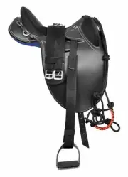 New Synthetic Suede Australian Stock Horse Saddle with Tack set shipping free