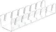 [Generic] No Install Acrylic Hat Organizer Multi Functional Hat Stand Save Space Hat Racks for Baseball Caps Display, Transparent