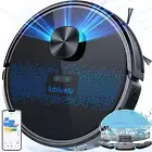 4000Pa Robot Vacuum and Mop,Lidar Navigation,5 Mapping,App/Alexa,Pet Hair,Carpet