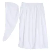 Women Soft Spa Bath Body Wrap Set Towel Bathrobe With Fast Dry Hair Drying C STP