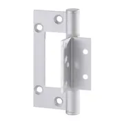McCallum Aluminium Interfold Fast-Fix Hinge 100mm Satin Natural Anodised A124