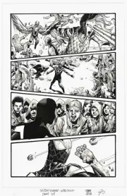 Joshua Cassara - Secret Empire: Uprising #1 P 28 (Miles Morales Spider-Man)