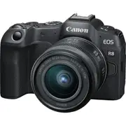 Canon EOS R8 Mirrorless Camera with 24-50mm Lens Kit 24.2MP Full-Frame CMOS [EOSR8KIS]