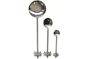 Lavida: Spoon Serving - Palm Silver (Set of 3)