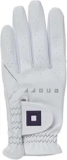 Onoff OG7225-01 WHT20 Golf Women's Gloves, 7.9 inches (20 cm), Left Hand Worn, White