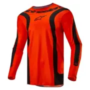 Alpinestars Fluid Lurv Hot Orange/Black MX Off-Road Jersey Men's Sizes SM & MD