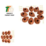 Lot - 10 Biblical Replica HERODIAN OIL LAMPS from Israel