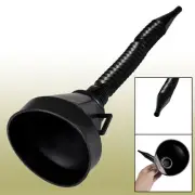 Vehicles Car Pour Petrol Gas Oil Fuel Funnel Black