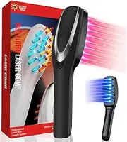 Havvo Laser Hair Growth Comb, Laser Hair Growth Device Electric Scalp Massager for Hair Growth,Stimulates Hair Growth Comb Brush Thinning Hair Treatment Laser Massage Comb